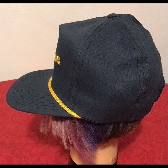 VINTAGE! Walk Pac Enerpac Fat Rope Blue Trucker Hat Adjustable Baseball Cap New! - Picture 3 of 5